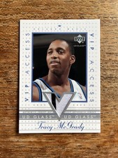 2003 TRACY MCGRADY Upper Deck GLASS Card. NBA. UD. Orlando Magic. Jersey.