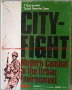 Juego de mesa City-Fight Modern Combat in the Urban Environment-SPI 1979 -97% comp. - Imagen 1 de 4