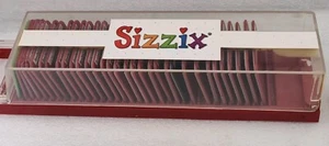 Sizzix Sizzlits 33 Dies Variety, Flowers, Tags With Case - Picture 1 of 8