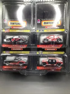 Matchbox Madness Taco Bell 1998 Komplettsatz 4 Autos mit Protektor - Bild 1 von 4