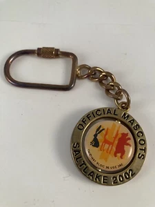 VTG 2002 Official Mascots USA Olympic Winter Games Salt Lake Keychain - Picture 1 of 6