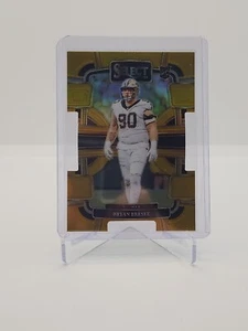 2023 select football Bryan Bresee Die Cut Gold 7/10 - Picture 1 of 5