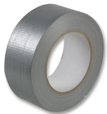 DUCT GAFFER TAPE SILVER HEAVY DUTY STRONG WATERPROOF CLOTH MESH TAPE 48mm x 50m