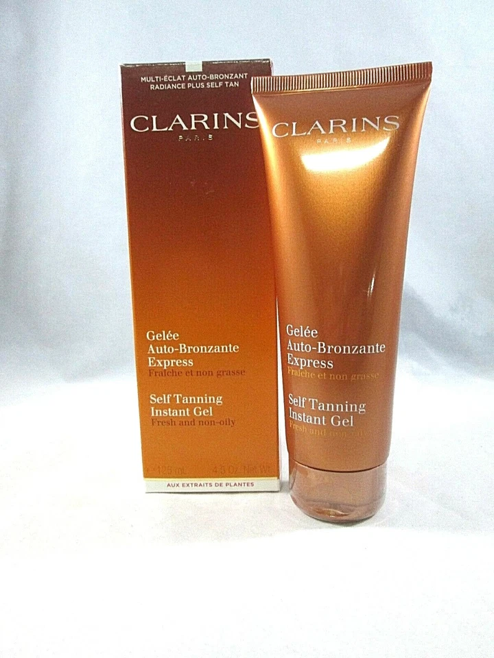 Clarins Self Tanning Instant Gel  Fresh Non-Oily ~ 4.5 Oz / 125 ml ~ BNIB - Image 1 of 1