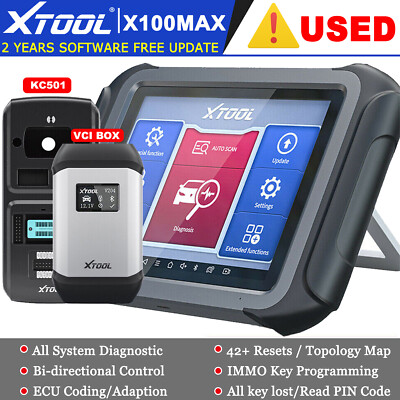XTOOL X100MAX Auto IMMO Programming All Diagn...