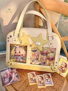 Richme Y2K Women Ita Bags Harajuku Subculture Large Capacity Tote Bag - Picture 1 of 31