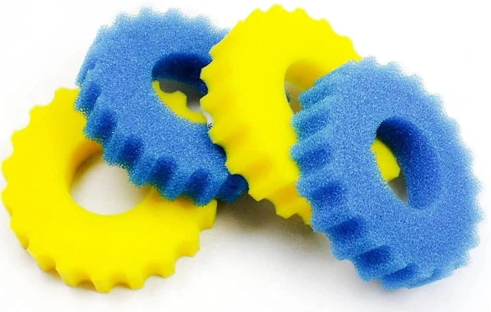 Conjunto de 4 almofadas de espuma esponja filtro lago SunSun Grech CPF-2500 3500 - Imagem 1 de 1