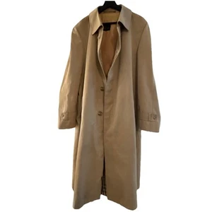 Gabardina vintage Dunhill Tailors New York L para hombre Luxa D’or hecha en Italia - Imagen 1 de 22