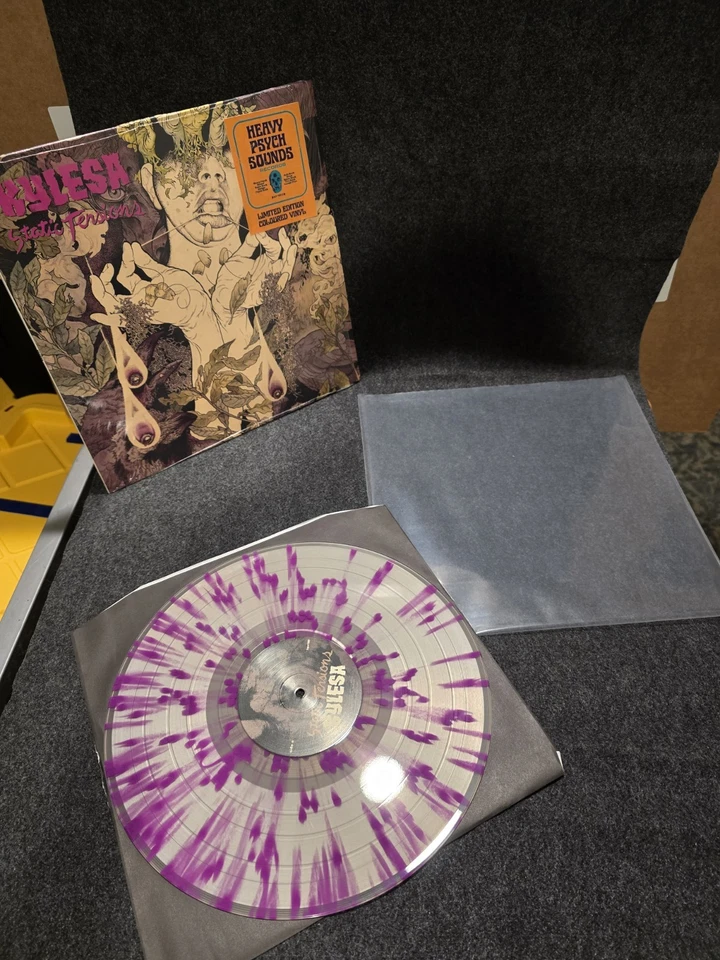 Kylesa - Static Tensions LP COLORED VINYL SEALED NEW LIMITED STONER METAL RECORD - Imagem 1 de 2
