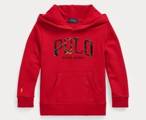 Polo Ralph Lauren Plaid-Logo Fleece Hoodie - Picture 1 of 8