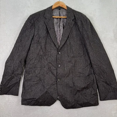 J. Abrigo Blazer Deportivo Crew Ludlow MOON Lana Tweed Espiga Para Hombres 46R Gris Usado en Excelente Condición Foto 1 de 4