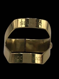 Selmer Sassofono Contralto Legatura Gp Placcato Oro USATO - Foto 1 di 5