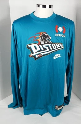 Camiseta Nike XL Nike XL clásica emitida por el juego Detroit Pistons 2022-23 para hombre Foto 1 de 4