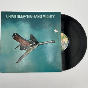 Uriah Heep – High and Mighty LP 1976 Warner Bros BS 2949 Palm Tree Label VG/VG - Picture 1 of 12