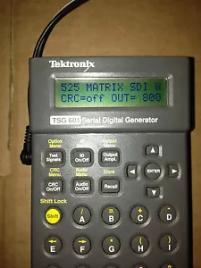 Tektronix TSG601 SERIELLER DIGITALER GENERATOR TSG 601 - Bild 1 von 2