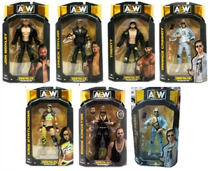 WWE ACTION FIGURE SERIE AEW UNRELEAVED 8-9 TOY WRESTLING, NEW - Foto 1 di 11