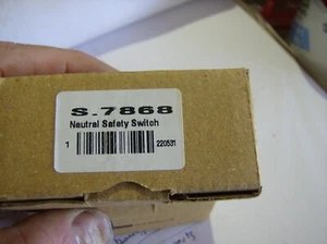 S.7868 NEUTRAL SAFETY SWITCH - Picture 1 of 3