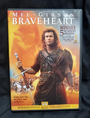 DVD Braveheart *Mel Gibson*Sophie Marceau*Patrick McGoohan* Widescreen Dolby Dig - Image 1 of 3