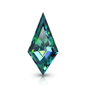 4-5 Ct. Loose Kite Cut Blue Diamond For Jewelry Making -Certified - Picture 1 of 4