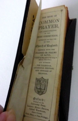 Antique Miniature Finger Prayer Book University Press London Henry Frowde - Image 1 of 4