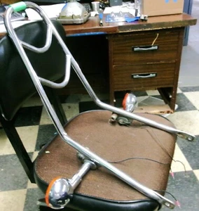 Used- Yamaha 1978 XS650 Special Sissy Bar w/ Turn Lamps - Picture 1 of 6