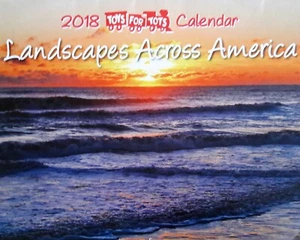 Wall Calendar Toys for Tots Unused Landscape across America - Picture 1 of 3