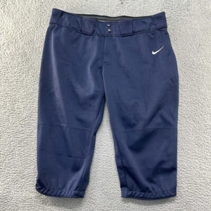 Nike Baseball Pants Mens Xtra Large (37X18) Blue Capri Softball - Picture 1 of 13