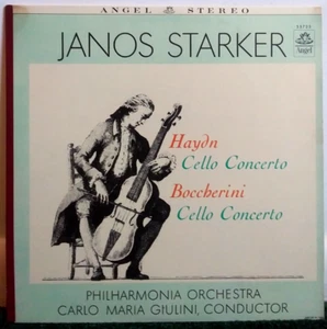 Janos Starker, Haydn, Boccherini – Cello Concerto Vinyl LP - Stereo - Classical - Picture 1 of 3