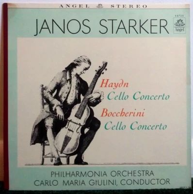 Janos Starker, Haydn, Boccherini – Cello Concerto Vinyl LP - Stereo - Classical - Image 1 of 3