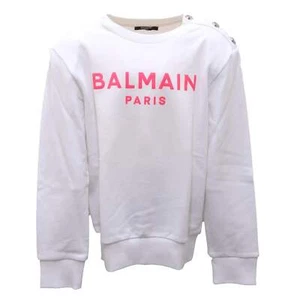 6808AO sweatshirt girl BALMAIN girl kid sweatshirt - Picture 1 of 4