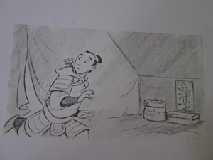 Celda de dibujo Mulan 1998 concept Storyboard - Imagen 1 de 1