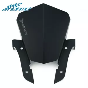 Parabrisas de motocicleta deflector de viento para Yamaha MT-07 FZ-07 2013-2017 - Imagen 1 de 4