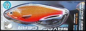 SAVAGE GEAR SG 3D ROACH JERKSTER 11,5 cm 39 g colore nero e rosso - Foto 1 di 1