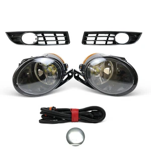 2Pcs LED Fog Lamp For VW Passat B6 2006-2011 Fog Light + Grille Cover + Wire - Picture 1 of 9