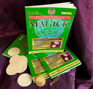 MAGICK: A Complete Course in Occultism Vol. 3 WITH TALISMAN Carl Nagel Spells - Imagen 1 de 1