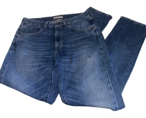 Made & Crafted Levis Women’s Jeans Made In Italy Beau Boyfriend Sz 26 Distressed - Picture 1 of 11