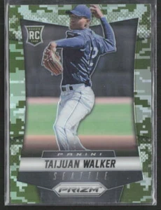 2014 Panini Prizm #176 Taijuan Walker Camo Prizm RC - Picture 1 of 2