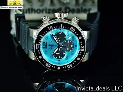 NUEVO Reloj Invicta Para Hombre 52mm Pro Diver OCEAN VOYAGE Cronógrafo ESFERA TURQUESA Foto 1 de 4