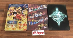 STEELBOOK ONE PIECE PIRATE WARRIORS 3 J-STARS VICTORY + SACRED 3 NEUF - Picture 1 of 2