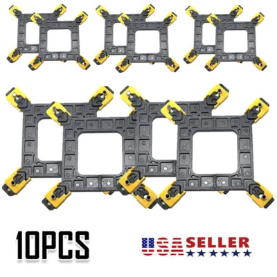 10X Adjustable 775/1155/1156/1366 CPU Desktop Backplate Cooler Bracket for Intel - Image 1 of 4