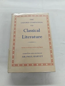 The Oxford Companion to Classical Literature with illustrations and maps 1966 - Picture 1 of 4