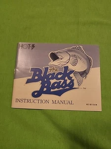 The Black Bass Nintendo NES Authentic Instruction Manual Booklet Only Nice Shape - Picture 1 of 2