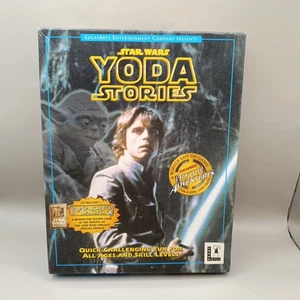 Star Wars Yoda Stories PC Game Big Box CD Rom - Picture 1 of 7
