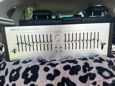 *RARO* Ecualizador gráfico Project One MARK 150 (¡FUNCIONA!) Foto 1 de 4