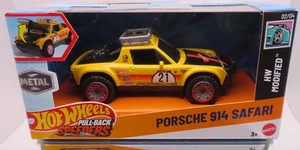Hot Wheels 2025 Pull Back Speeders Porsche 914 Safari HW Modified 02/04 - Picture 1 of 1