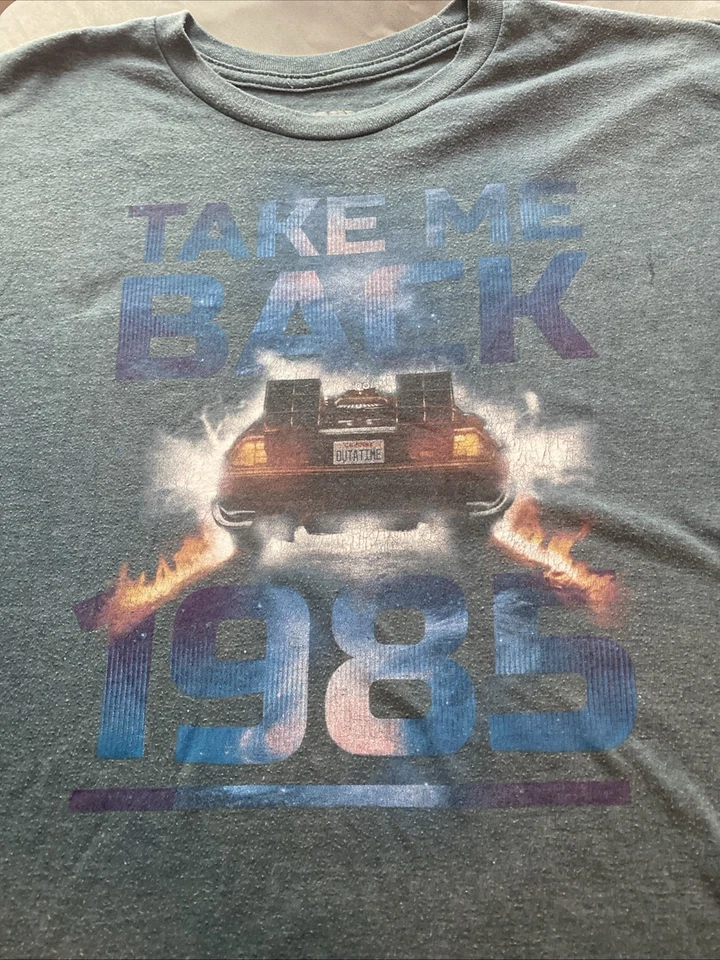 Camiseta Retro Regreso al Futuro Take Me Back to 1985 Talla 2 X-Grande Foto 1 de 4