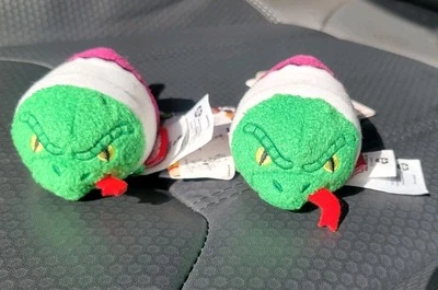Lot Of 2 Disney Lizard "Tsum Tsum" Plush - Spider-Man Collection - Mini - 3 1/2" - Image 1 of 4