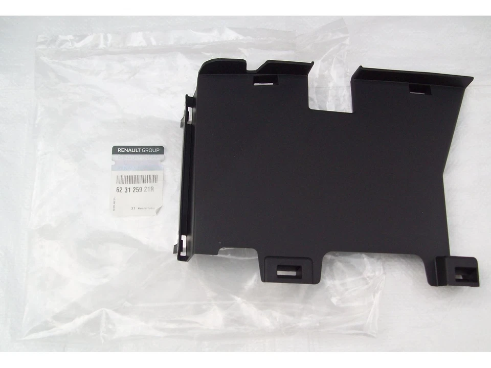 Renault Clio V Bumper Grille Cover Genuine Front Black 623125921R 2019 onward - Image 1 of 4