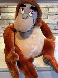 Rare Vintage Disney Plush Extra Large King Louie Monkey Soft Toy Jungle Book - Picture 1 of 10