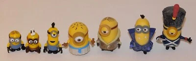 Juguetes Minions Despicable Me Thinkway pequeños de 1,5" a 3" - Lote de 7 Foto 1 de 4